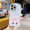Phone Case: 2D Flat Design Suitable for iPhone 18 17 16 15 14 13 Pro Protective Case, Couple Style, Twin-tail Girl, Christmas and Halloween Gift