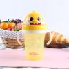 Izoum Baby Shark 3D Straw Water Bottle 300ml, Yellow, 2 Pcs.