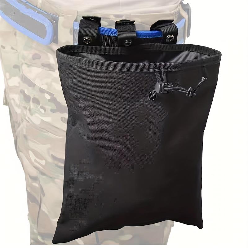 Tactical Molle Drawstring Magazine Dump Pouch Large Folding Recycling Bag Olster Bag Outdoor Ammo Storage Pack