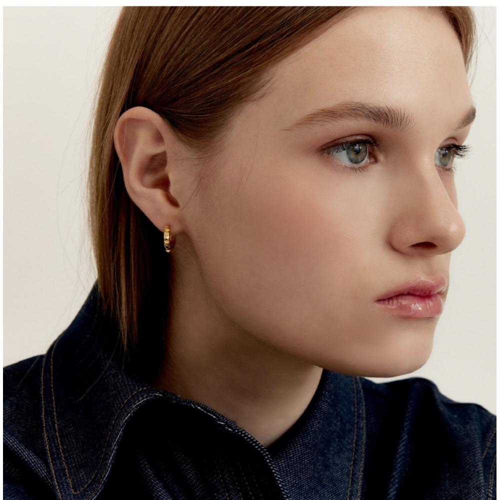 Miss Green Claire Ambition Hoop Earrings