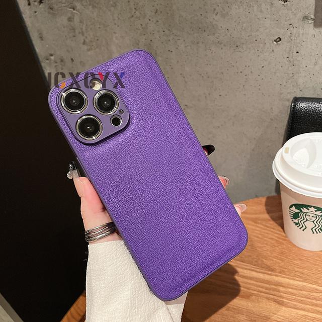 Hohe Qualität Korea Retro Leder Pu Weiche Telefon Fall Für Iphone 13 12 11 14 Pro X Xs Max Xr 7 8 Plus Se Mini Luxus Zurück Abdeckung