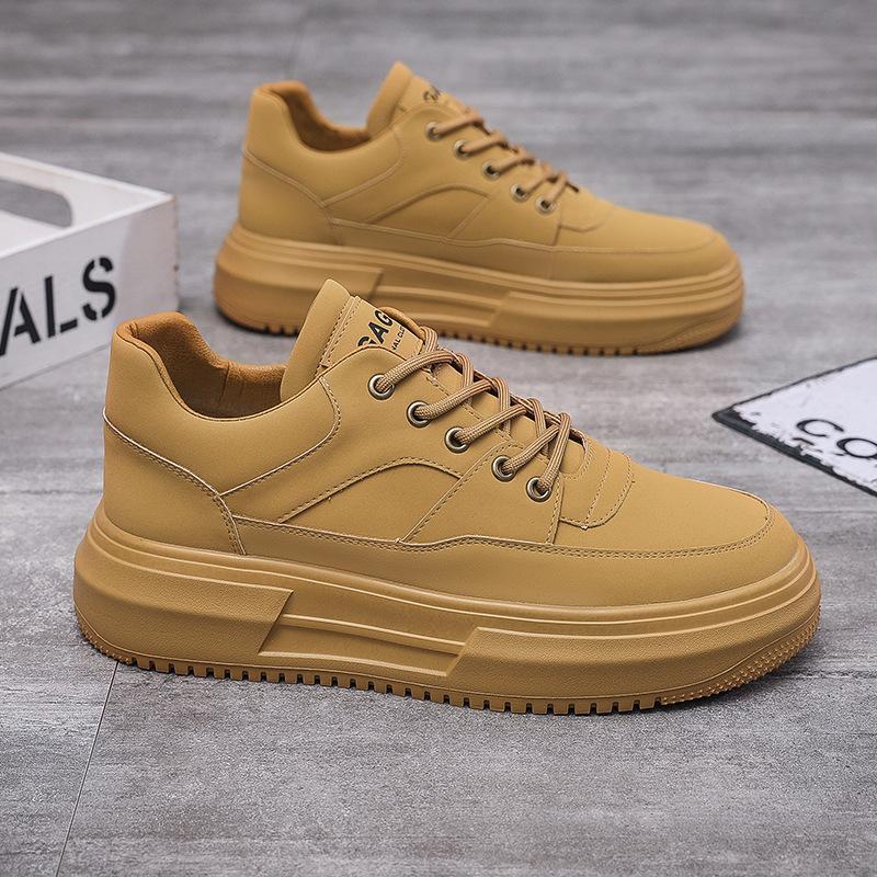 Men's board shoes Guochao retro little white shoes men's travel lightweight thick-soled foam soles niche versatile factory direct sales shoes