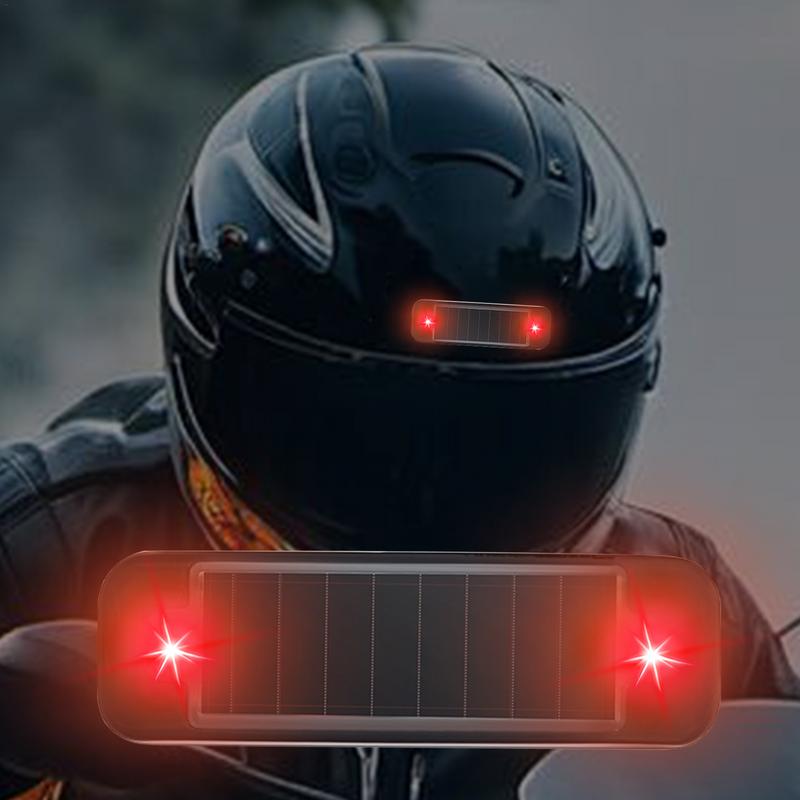 Światła Tylne Rowerowe Czujnik Wibracji Światło Solarne do Pojazdów Wodoodporne Samoprzylepne Światła Rowerowe do Pojazdów i Motocykli