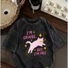 Y2K Style Summer Hip-hop T-shirt Dancing Cat Star Print Unisex Retro T-shirt Top Loose Summer Short Sleeved Shirts Daily Wear Cool Top