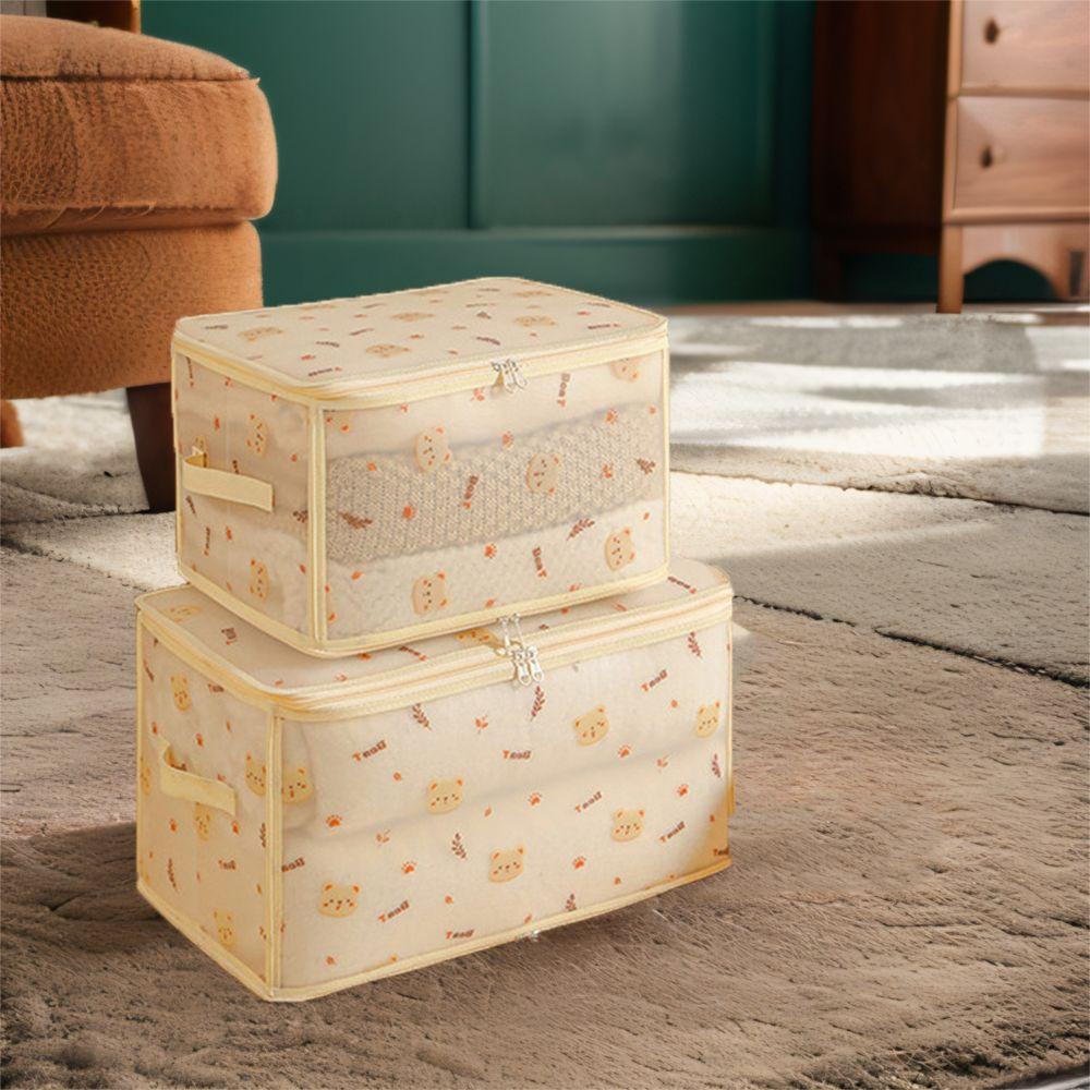 Large Capacity Clothes Storage Box Foldable Closet Storage Organizer for Home