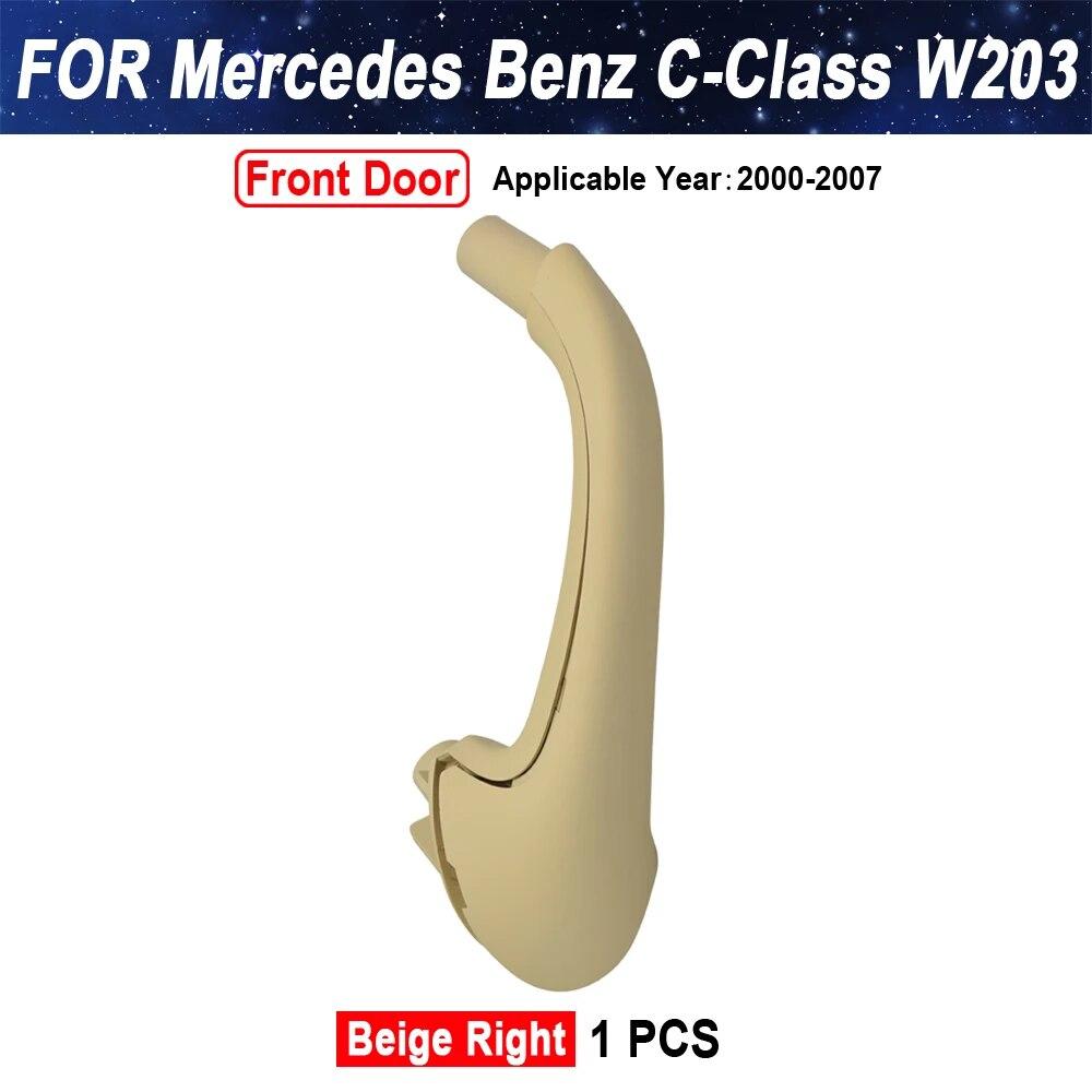 

Автомобильная передняя левая правая внутренняя дверная ручка, крышка, аксессуары для интерьера, ручки для Mercedes Benz W203 2000-2007 Beige-Right