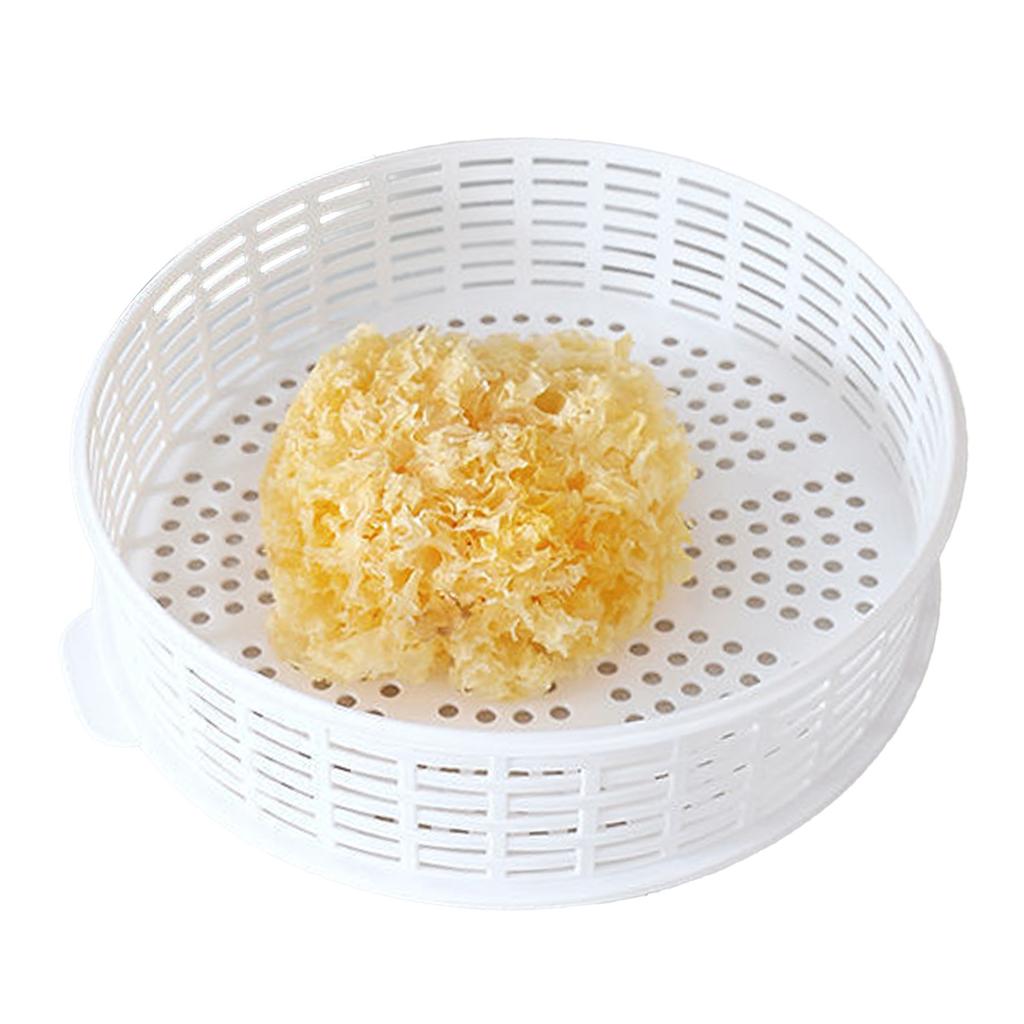 Mehrschichtige Gemüseabdeckung Sommer Atmungsaktiv Verhindert Fliegen Stapelbar Lebensmittel Abtropfkorb Haushalt