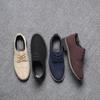 Men Dress Shoes Suede Leather Business Party Leather Wedding Shoes Men Flats Oxfords Formal Shoes