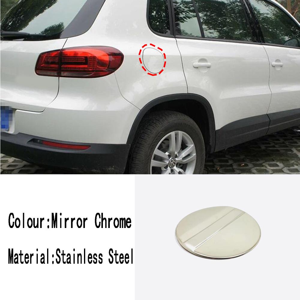 For Volkswagen VW Tiguan MK1 2010-2014-2016 Rear Fog Light Frame Rear Trunk Mirror Handle Bowl Fuel Cap Door Body Cover Trim