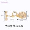 Multi Types Trendy 18K Gold Plated OT Clasps Toggle Clasps Connector For Bracelet Necklace Making DIY Jewelry Accessories