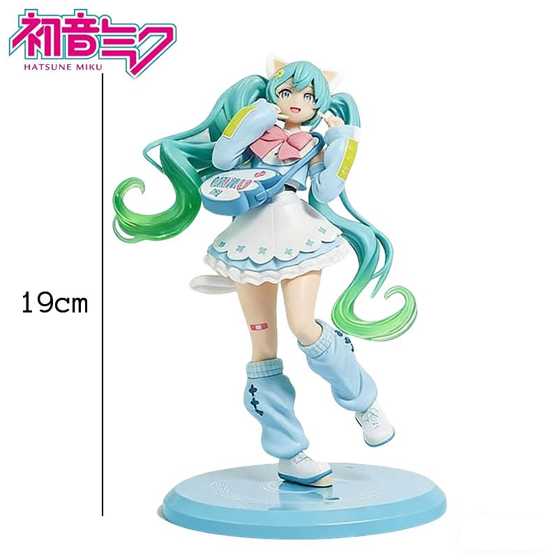 New In Stock Fancy Ver Hatsune Miku Fashion Figure Anime Figure Model Collector Figurine Toys For Children