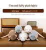 Gray Fancy Rat Plush Doll - Cute Simulation Stuffed Toy & Sleeping Pillow Gift