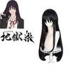 Hell Music Satou Asami Men Door Kirima Black Straight Cosplay Anime Wig