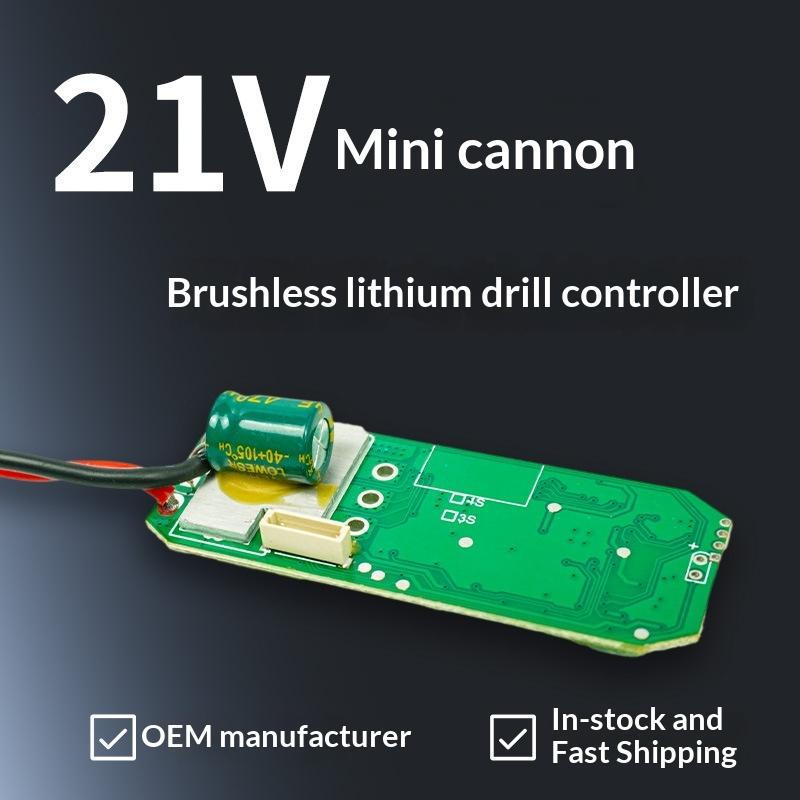 Hot Sale 1Pcs Handheld Drill Drive Board Controller 21V/12V Brushless Lithium Drill Control Board Power Tool Accessories