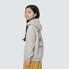 Kids Graphic Hooded T-shirt Light Beige (S24FKFHD80)