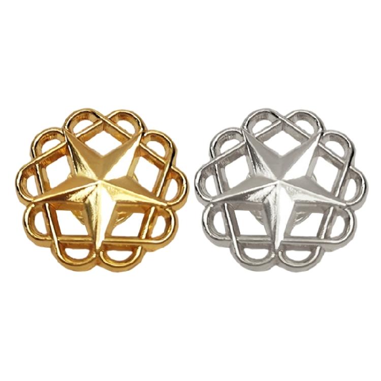 Multipurpose Hollow Star Brooch Pin Jewelry Statement Pieces for Casual Outfits and Formal Gatherings Daily Wear