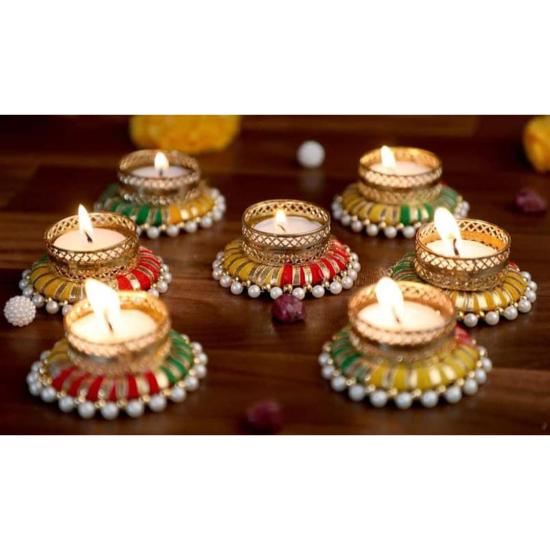 Handmade Candle Holder for Home Decorations for Party Festivals Wedding and Event Decorations