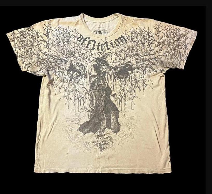 

Летняя футболка с принтом звезд и дизайном ворона - пуловер с коротким рукавом в японском и корейском стиле (Подходит до 92 кг) S