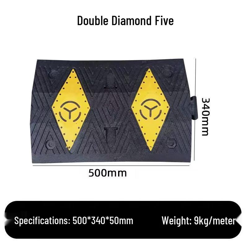 Brangdy Thickened Rubber Speed Bump