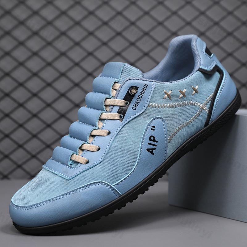 Men's Sneakers 2025 Spring Summer Men's Shoes Khaki Non-slip Walking Shoes Outdoor Casual Shoes Fashion Comfort Flats Loafers