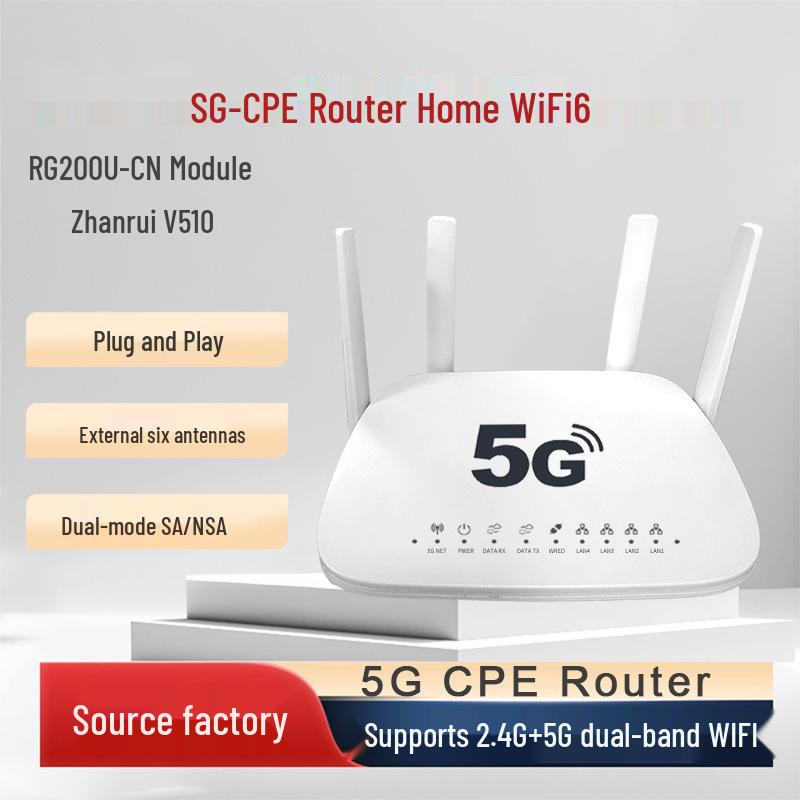 

AX1800 Dual-Band 5G WiFi 6 Router with Enhanced Signal 4