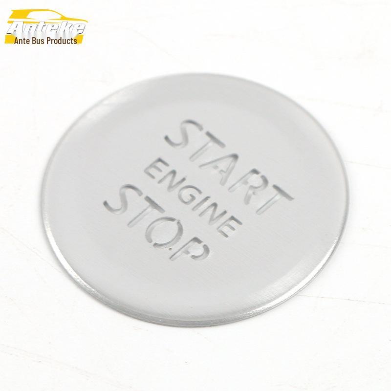Sylphy Ignition Start Button Sequin Sticker - Accessory for One-Key Start