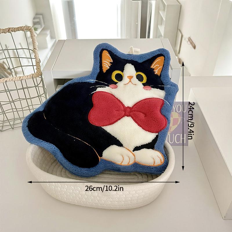 Kitchen Towels Kawaii Hand Towel Cute Handkerchief Dinning Table Serviettes Cleaning Cloth for Kitchen Towel for Hand Bath Towel
