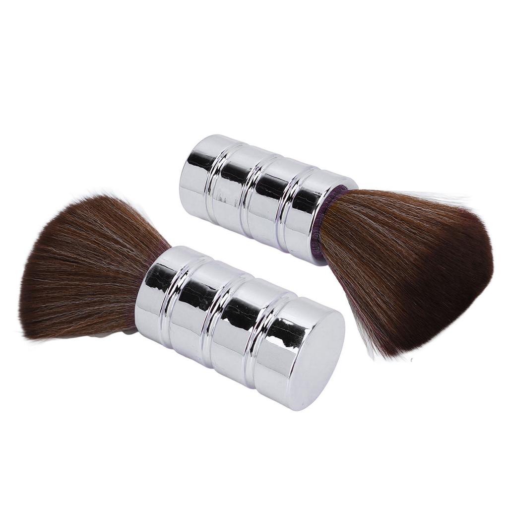 Barber Neck Duster Brush Soft Gentle Electroplating Process Professional Neck Cleaning Brush