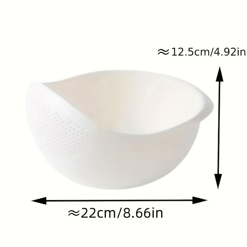 1/2pc Colanders Rice Bowl Drain Basket,Multi-Functional Washing Basket for Kitchen,Small Colander for Cleaning Fruits Vegetables