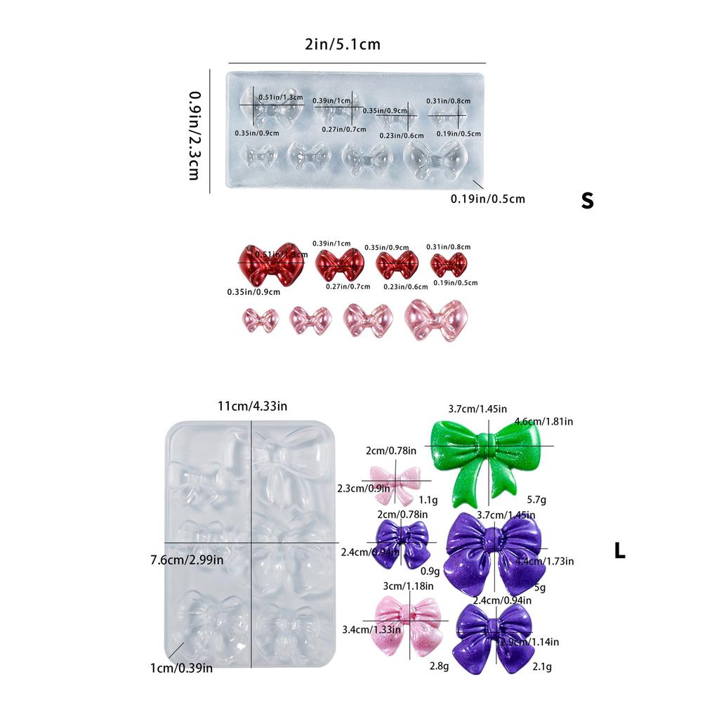 Silicone Mold for Butterfly Hair Clip Projects Epoxy Resin Hair Accessories Casting Mould Creative Workshop Supplies