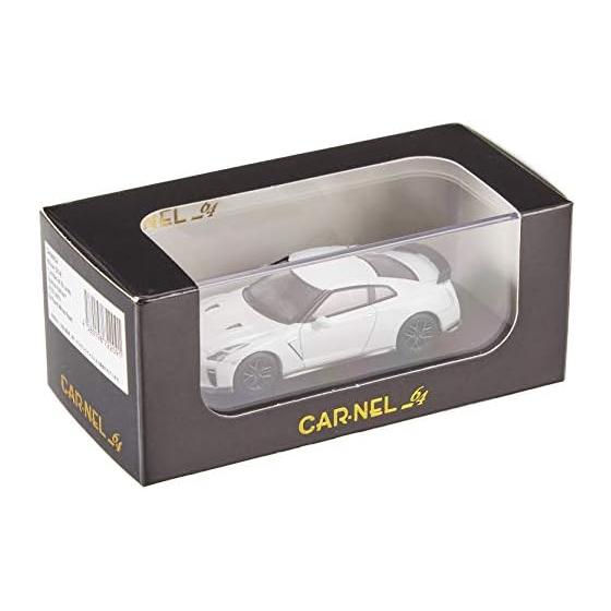 CARNEL 1/64 Nissan GT-R Limited of 50 Units Special Edition (R35) 2019 Brilliant White Pearl Finished Product CN640034