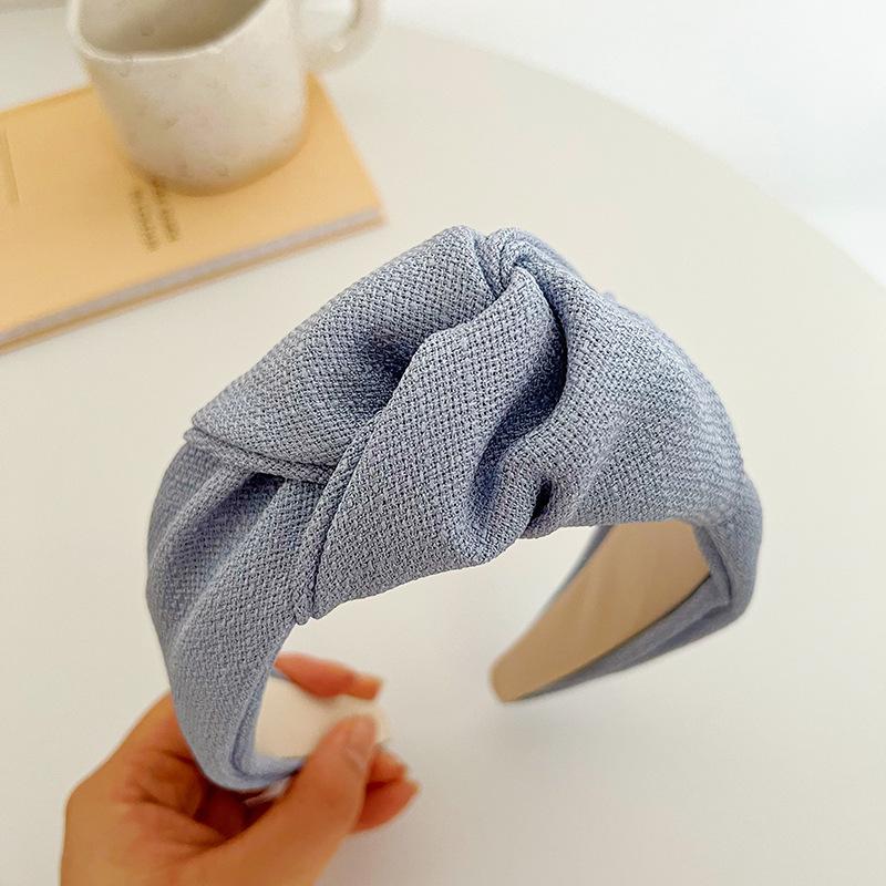 Women Girls Autumn Big  Knot Hairband Headband Adult Hair Accessories Hair Jewley