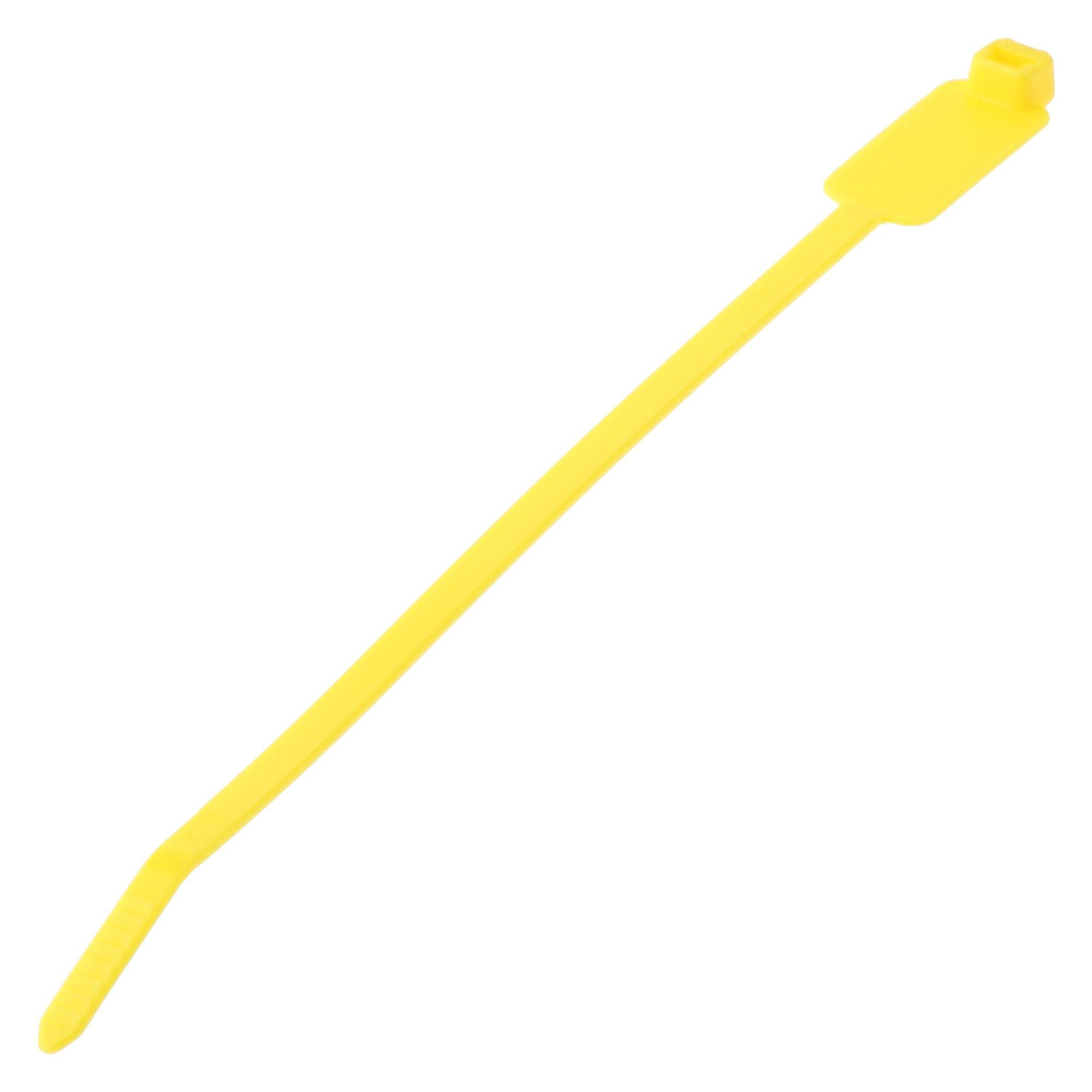 

Panduit PLM2S-D4Y Marker Cable Tie, Wrap, Standard, Nylon 6.6, 7.4-Inch Length, Yellow (500-Pack)