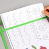 1pcs Random Reusable Dry Erasable Pockets Transparent Write and Wipe Drawing Board Shop Ticket Holder File Storage Bag