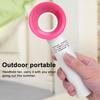Bladeless Fan 3 Speeds Adjustable Strong Airflow Low Noise Rechargeable Lightweight Portable Desk Cooling Fan