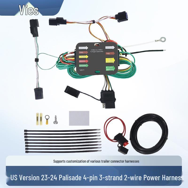 

4-Pin Trailer Wiring Harness for US 23-24 Palisade Models 56491 118881