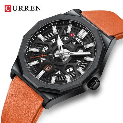 Cinturino in Silicone Neutro Orologio da Lavoro Orologio al Quarzo Impermeabile Rotondo Autentico