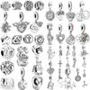 European 925 Silver Angel, Daisy,Heart-Shaped Bead Pendant Suitable for Original Bracelet DIY Exquisite Jewelry