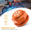 NICECNC For KTM EXC 300 2024 M22x1.5 Rear Wheel Lock Spindle Pin Nut For KTM EXCF 350 SXF 450 Husqvarna TE300 GasGas EC300