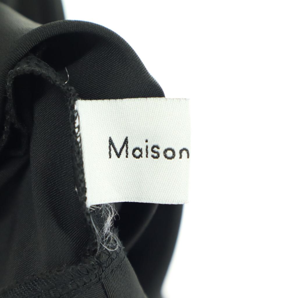 Beauty Products Maison De Lyla Short Sleeve Long Dress Black Open Back Women Used