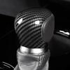 Gear Shift Knob Head Cover Trim Carbon Fiber ABS For Toyota C-HR 2018-