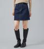 Lee Jeans Denim Mini Skirt LL2634 RINSE M Women's