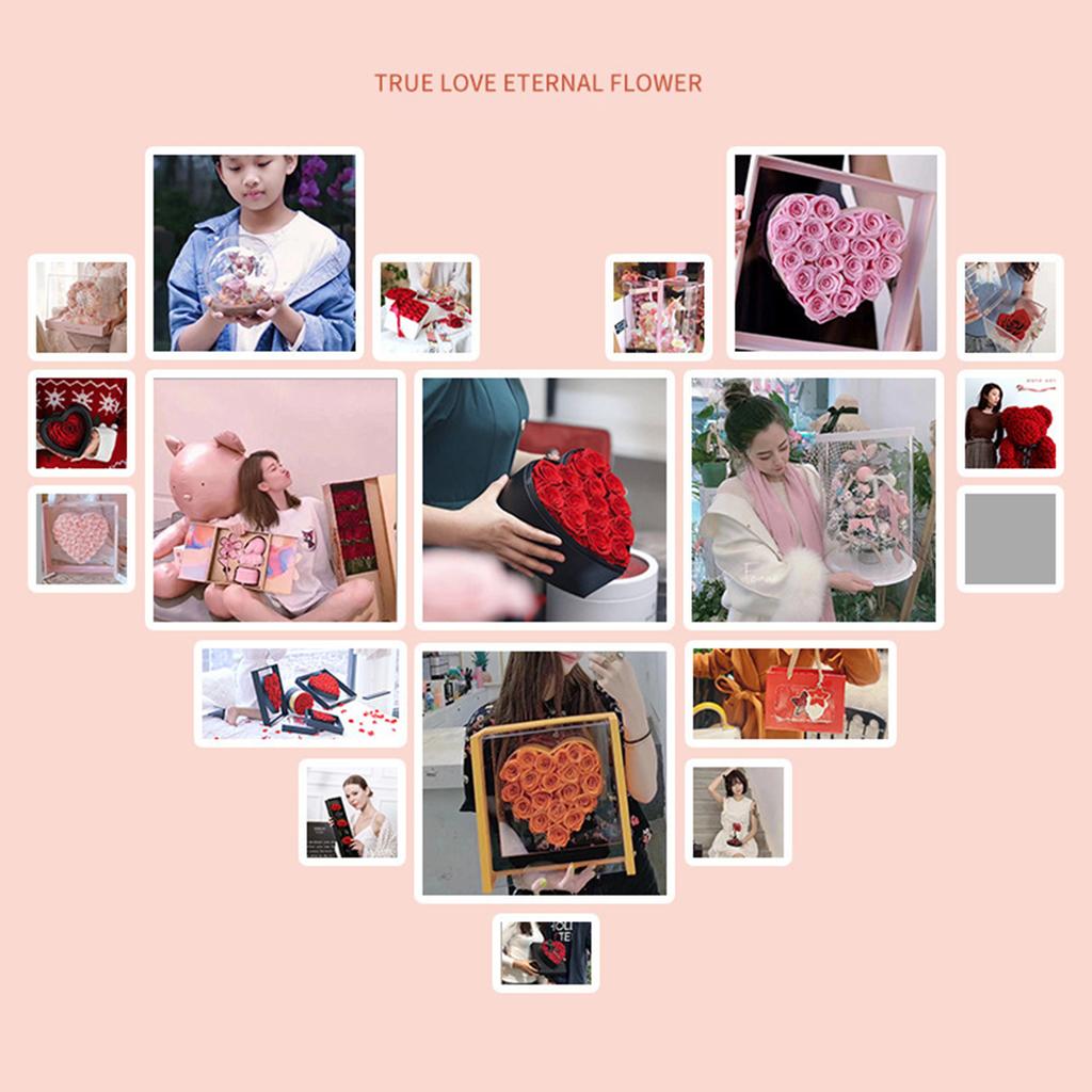 Forever Preserved Rose In Glass Angel Figurine Romantic Eternal Roses Glass Ornaments Birthday Gifts for Women Mom