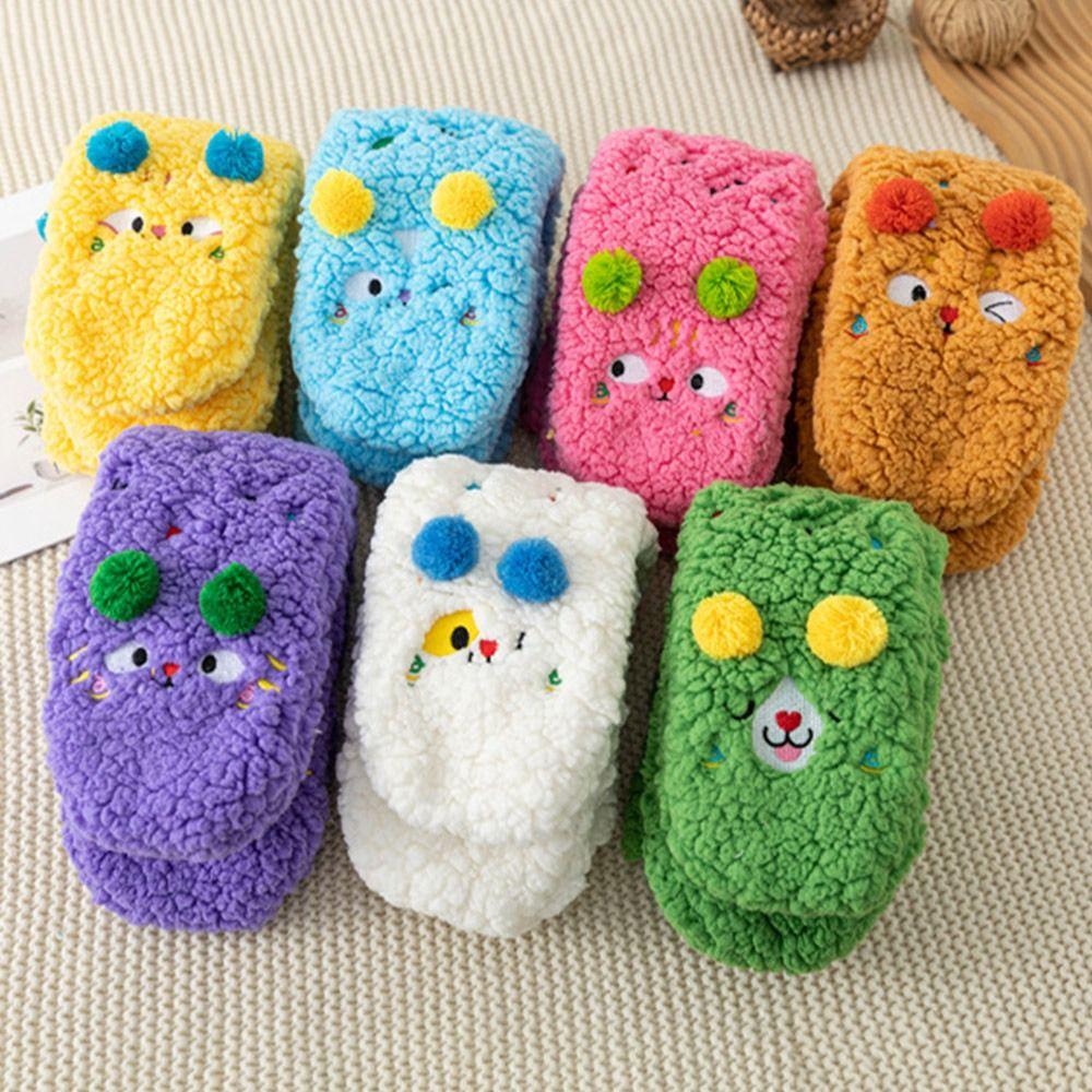 Thickened Floor Socks Lambswool Stockings Cute Socks  Female