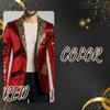 Sequin Jacket for Men Sparkling Stage Stage [ADOSSY] - Costume, Recital, Cosplay, Event, Party, Suit, Tuxedo, Red, Gold, Silver, Black, Wedding,