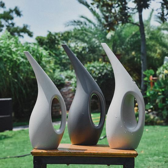 1.5L Watering Can Long Spout Wide Application Plastic Decorative Creative Plant Bottle Gardening Accessories