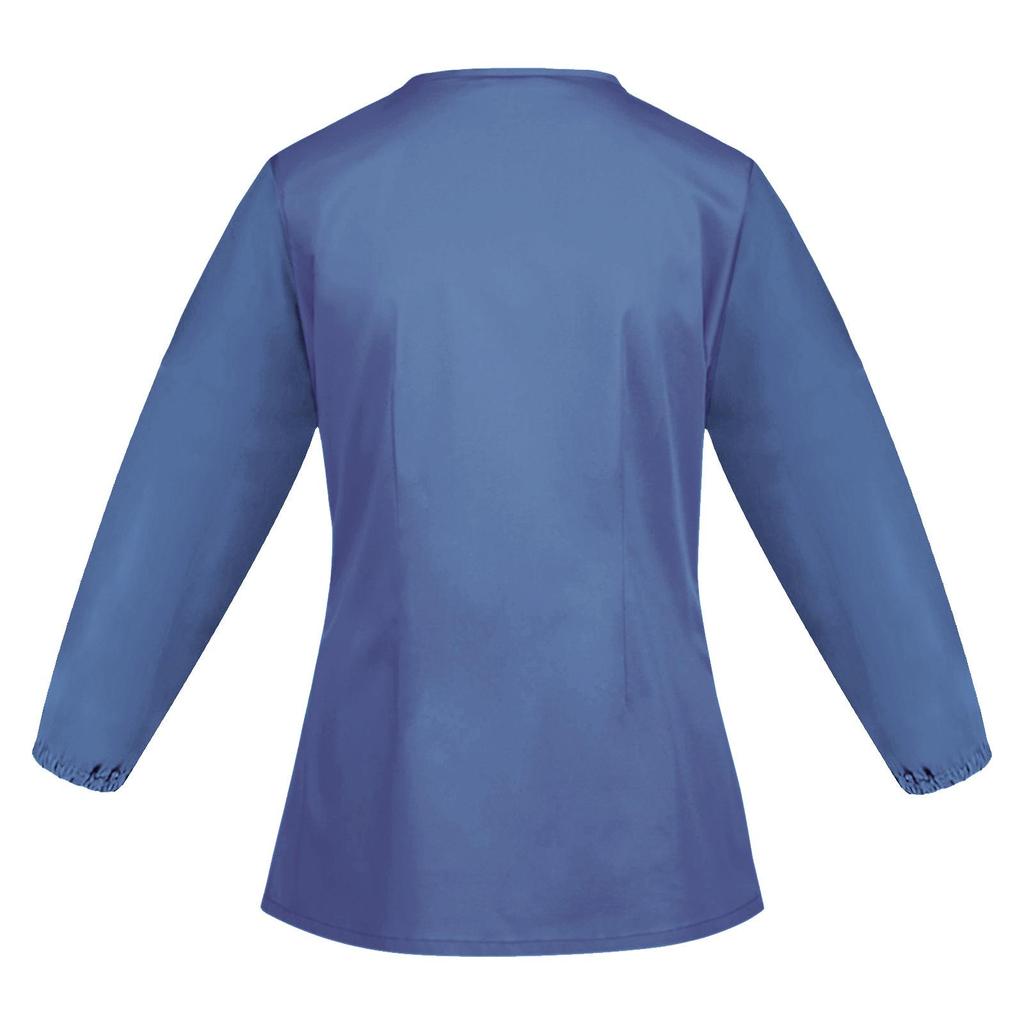 2021 Damen Langarm Herbst/Winter Schlupfkasack für Krankenschwestern und Chirurgen - Isolationskittel Arbeitskleidung