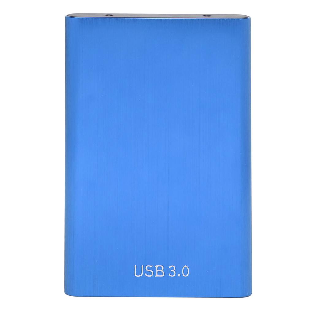 2.5 Inch SATA HDD Enclosure Type C 10Gbps High Speed Portable Hard Drive Case with LED Indicator Blue  (Not Inclube