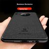 ESCASE Huawei Mate30 Phone Case, Mate30 4G/5G Protective Cover, Creative Full Edge Protection Shockproof Leather Back Case, ES-19 Deep Black