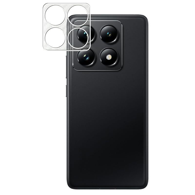 

[Set of 2] ClearView Xiaomi 14T Pro For camera peripheral area [Carbon tone Clear] Back protection film made in Japan